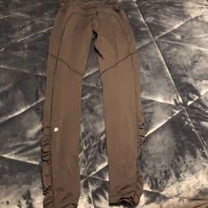 Black lululemon leggings size 10